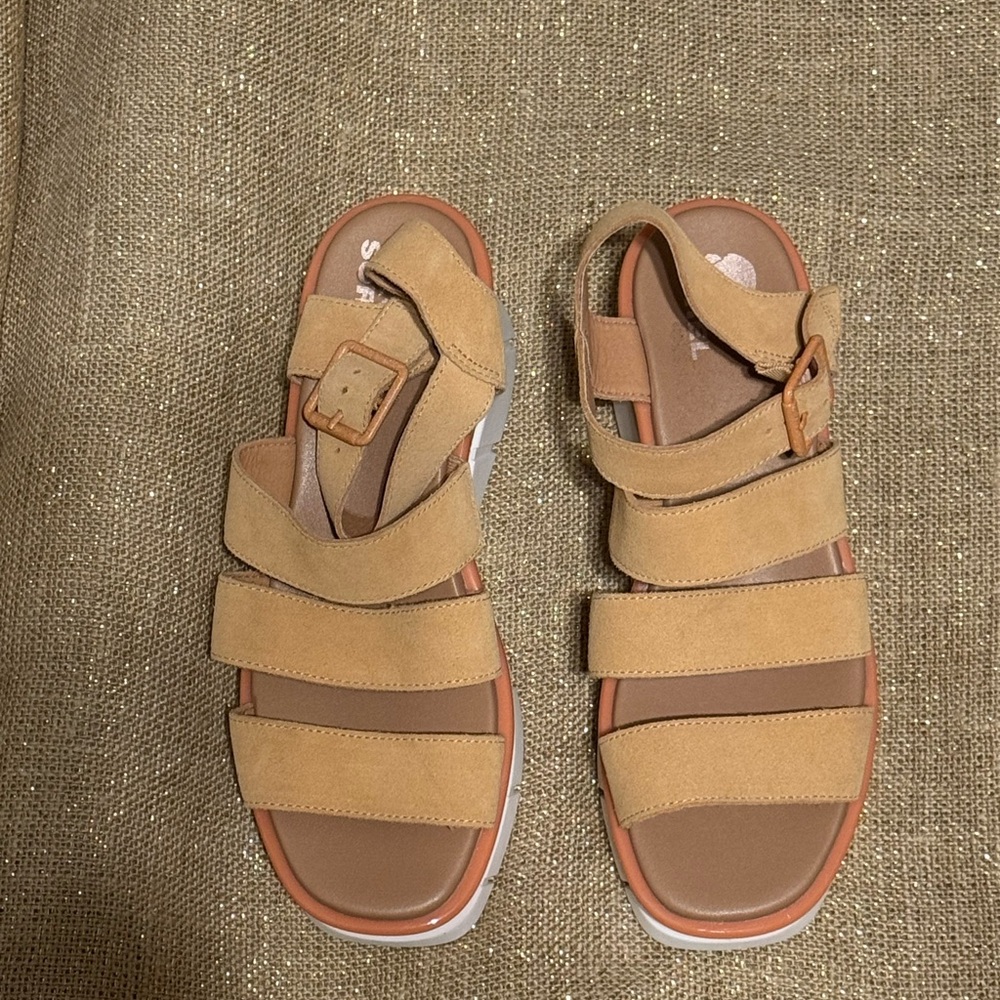 Sorel Joanie III Ankle Strap Wedge Sandal
